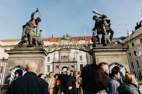 Prague Walk, Sunday, November 3. Liberty in Our Lifetime 2024, Prague.