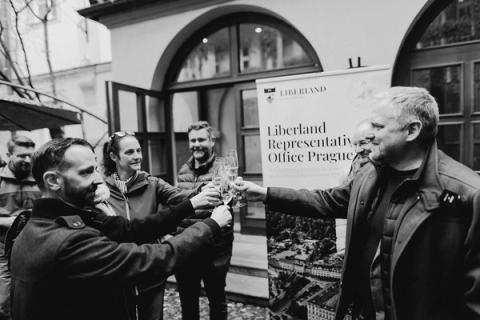 Prague Walk, Sunday, November 3. Liberty in Our Lifetime 2024, Prague.
