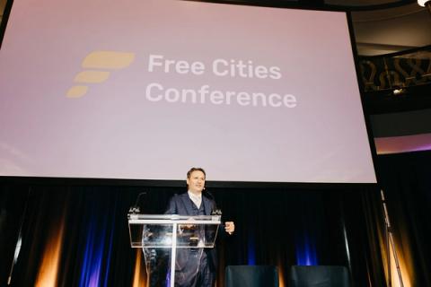 Free Cities Award Ceremony, Friday, October 31. Free Cities Conference 2025, Prague.