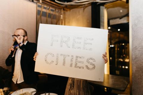 VIP Dinner, Friday, October 31. Free Cities Conference 2025, Prague.