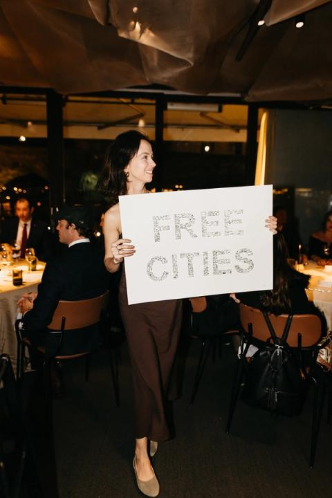 VIP Dinner, Friday, October 31. Free Cities Conference 2025, Prague.