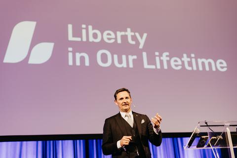 Free Cities Award Ceremony, Friday, November 1. Liberty in Our Lifetime 2024, Prague.