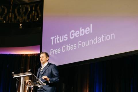 Free Cities Award Ceremony, Friday, October 31. Free Cities Conference 2025, Prague.