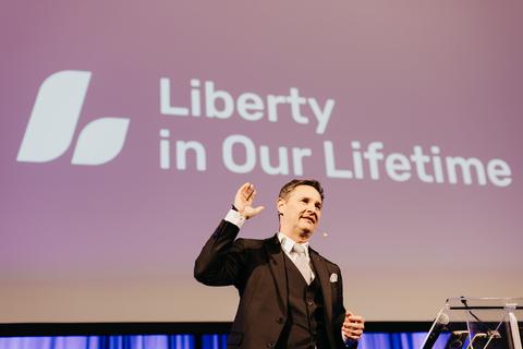 Free Cities Award Ceremony, Friday, November 1. Liberty in Our Lifetime 2024, Prague.