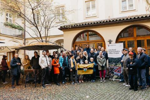 Prague Walk, Sunday, November 3. Liberty in Our Lifetime 2024, Prague.