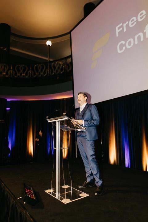 Free Cities Award Ceremony, Friday, October 31. Free Cities Conference 2025, Prague.