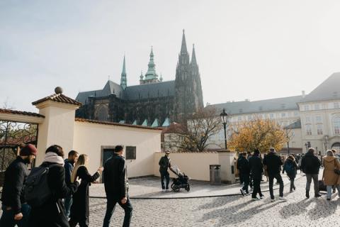 Prague Walk, Sunday, November 3. Liberty in Our Lifetime 2024, Prague.