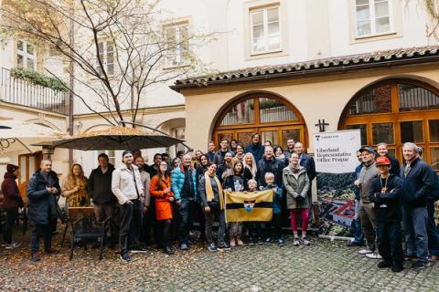 Prague Walk, Sunday, November 3. Liberty in Our Lifetime 2024, Prague.