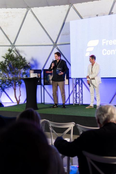 Free Cities Award Ceremony, Friday, September 4. Free Cities Conference 2026, Próspera.