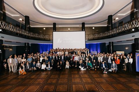 Group Photo, Friday, November 1. Liberty in Our Lifetime 2024, Prague.