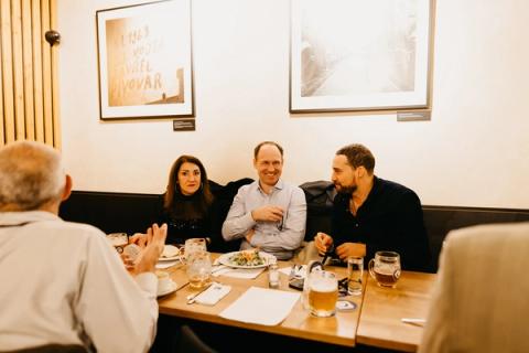 Evening at Sladovna Brewery, Saturday, November 1. Free Cities Conference 2025, Prague.