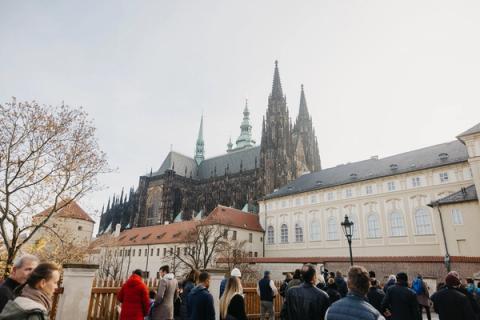 Prague Walk, Sunday, November 3. Liberty in Our Lifetime 2024, Prague.
