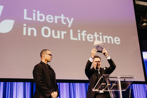 Free Cities Award Ceremony, Friday, November 1. Liberty in Our Lifetime 2024, Prague.