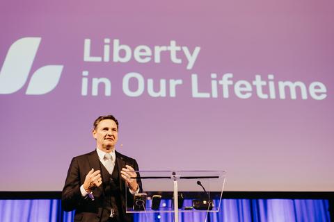 Free Cities Award Ceremony, Friday, November 1. Liberty in Our Lifetime 2024, Prague.