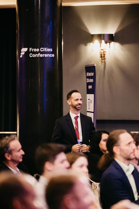 Free Cities Award Ceremony, Friday, November 1. Liberty in Our Lifetime 2024, Prague.