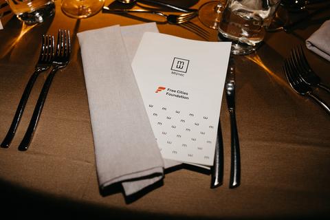 VIP Dinner, Friday, November 1. Liberty in Our Lifetime 2024, Prague.