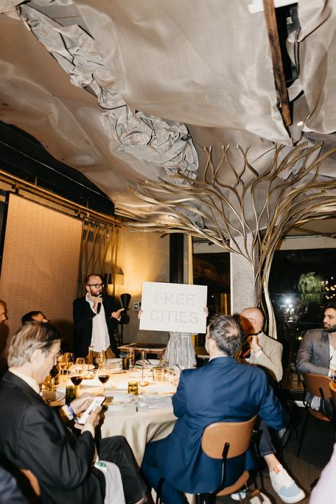 VIP Dinner, Friday, October 31. Free Cities Conference 2025, Prague.