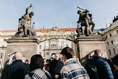 Prague Walk, Sunday, November 3. Liberty in Our Lifetime 2024, Prague.