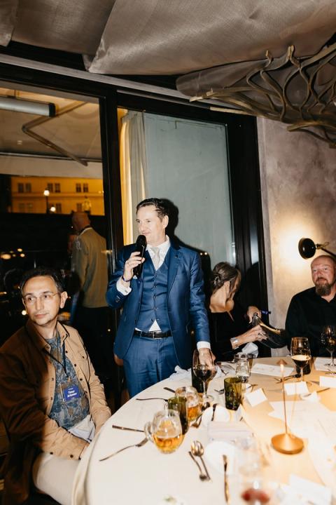 VIP Dinner, Friday, October 31. Free Cities Conference 2025, Prague.