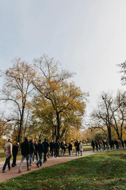 Prague Walk, Sunday, November 3. Liberty in Our Lifetime 2024, Prague.