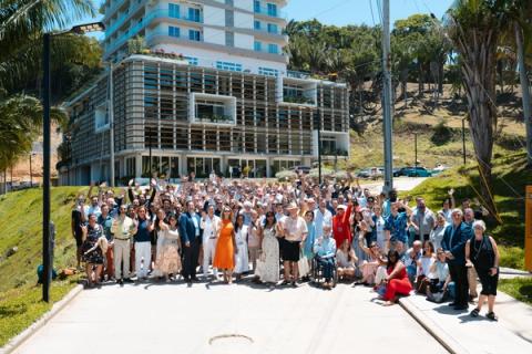 Group Photo, Friday, September 4. Free Cities Conference 2026, Próspera.