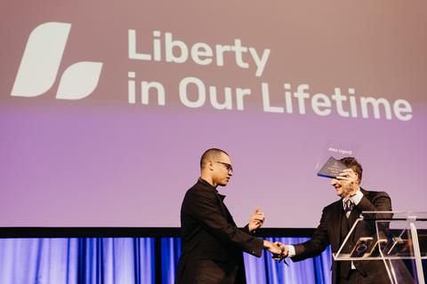 Free Cities Award Ceremony, Friday, November 1. Liberty in Our Lifetime 2024, Prague.