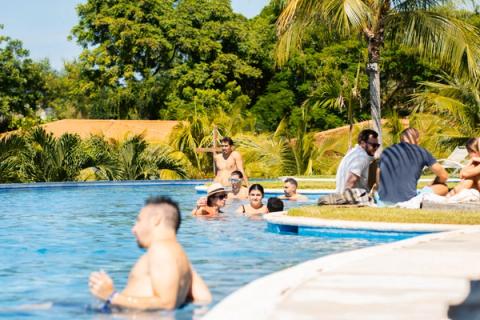 Pool Party, Sunday, September 6. Free Cities Conference 2026, Próspera.