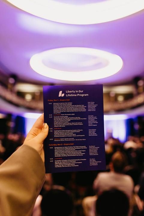 Morning Sessions, Saturday, November 2. Liberty in Our Lifetime 2024, Prague.