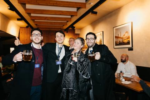 Evening at Sladovna Brewery, Saturday, November 1. Free Cities Conference 2025, Prague.