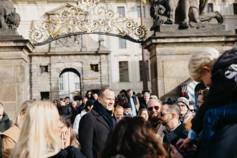 Prague Walk, Sunday, November 3. Liberty in Our Lifetime 2024, Prague.