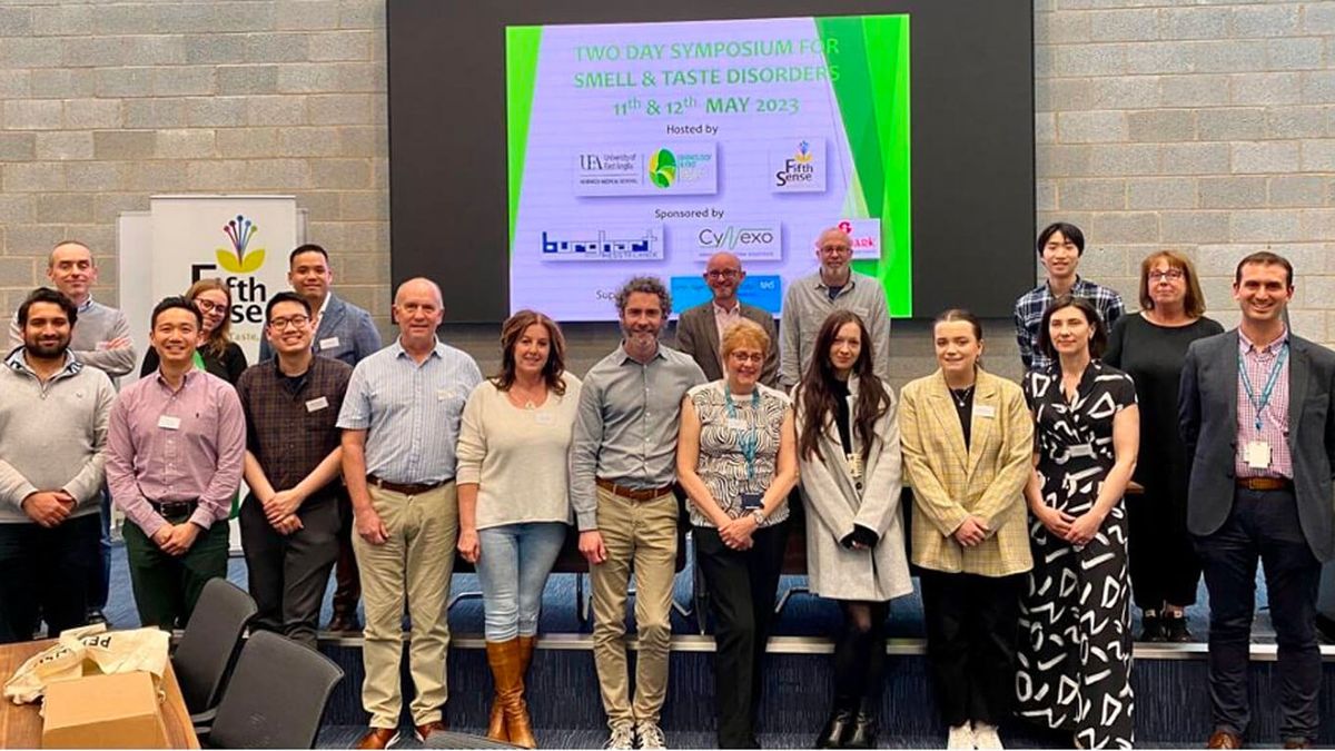 Group photo of attendees at the 2023 symposium