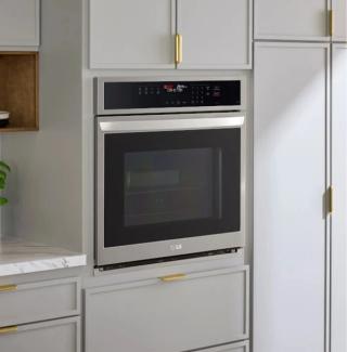 Lifestyle image featuring Smart Wall Ovens products