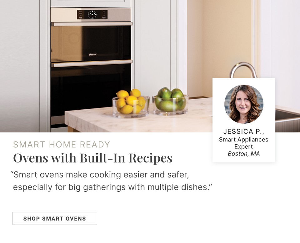 Ovens with Built-In Recipes