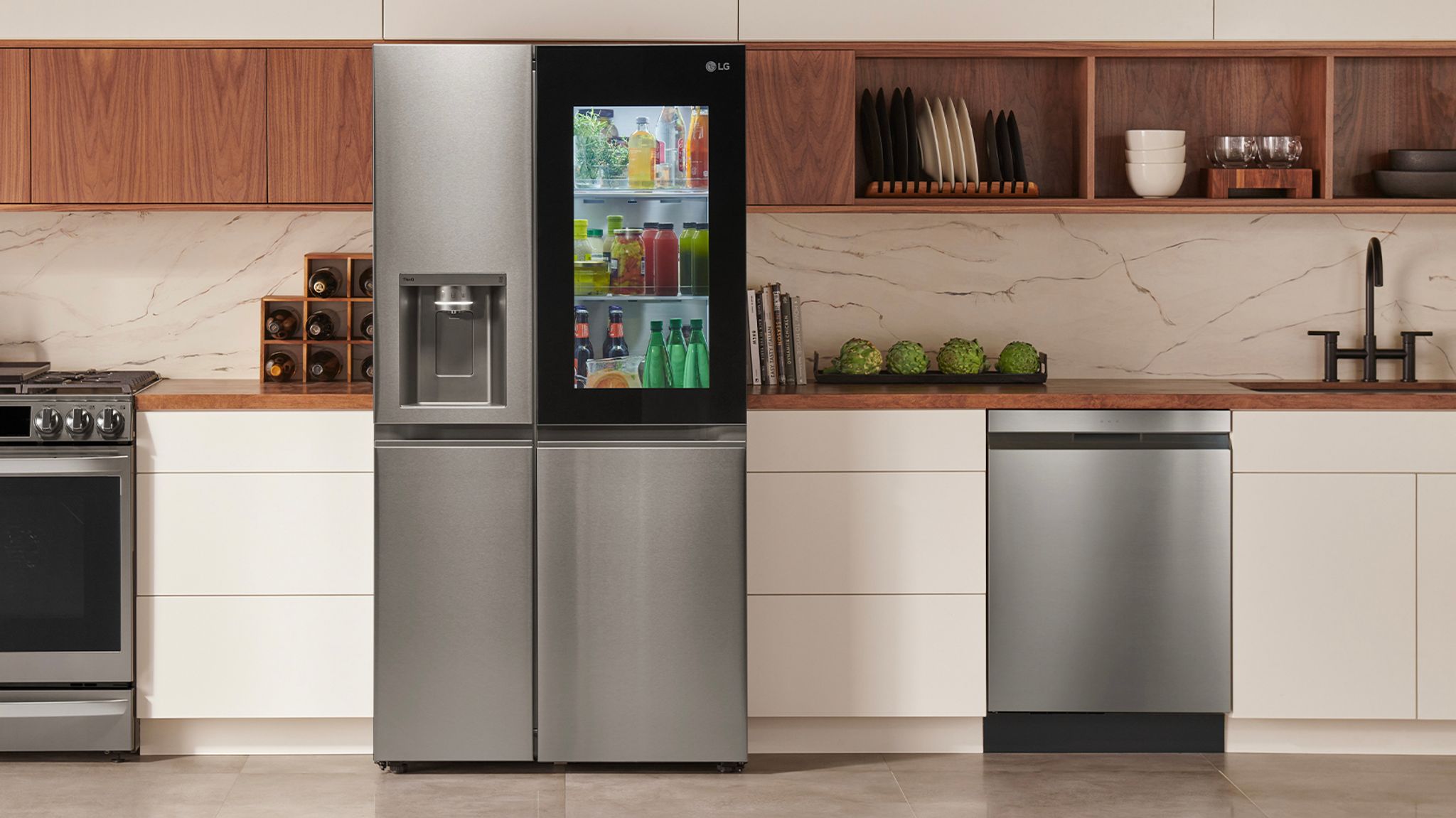 Samsung Family Hub vs. LG InstaView French Door Refrigerators Best of
