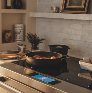 Lifestyle image featuring Induction Cooking products