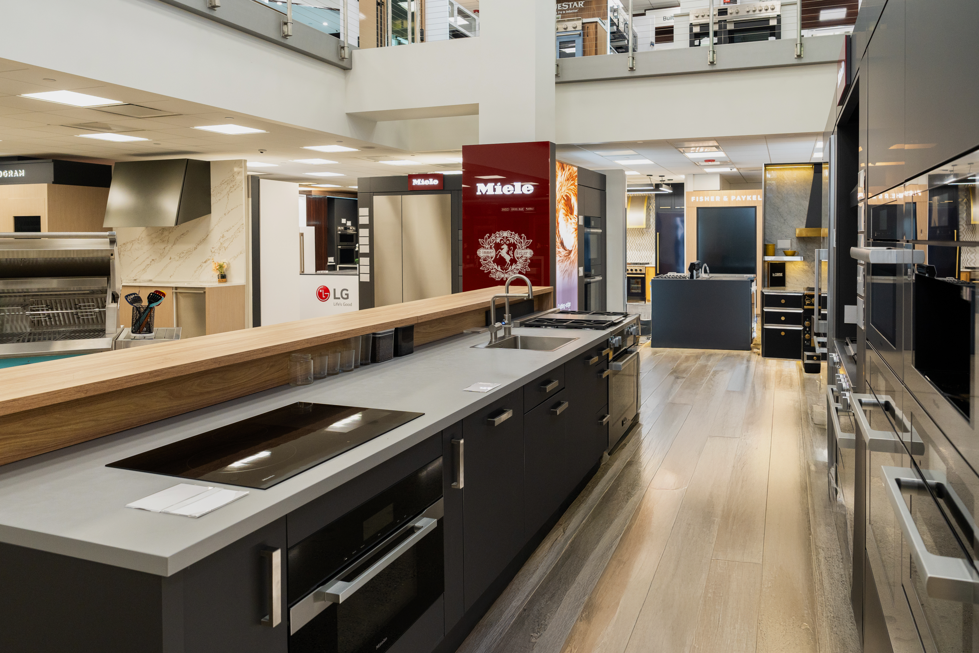 AJ Madison Brooklyn flagship showroom interior
