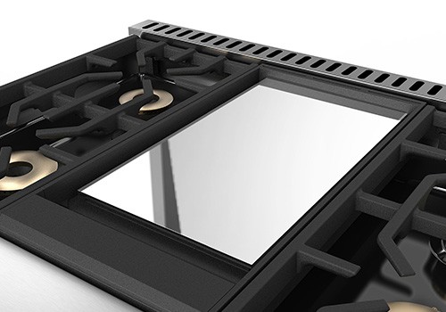 ViChrome™ Griddle with Grease Containment System