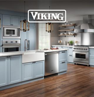 Lifestyle image featuring Viking products