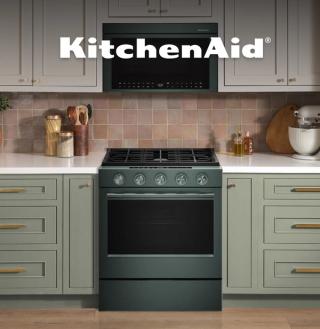 Lifestyle image featuring KitchenAid products
