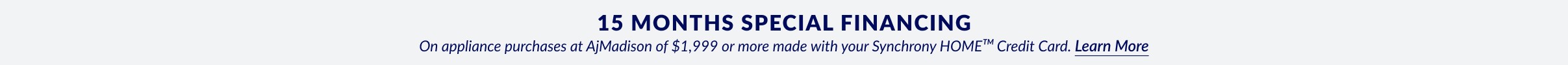 Financing Interest Free