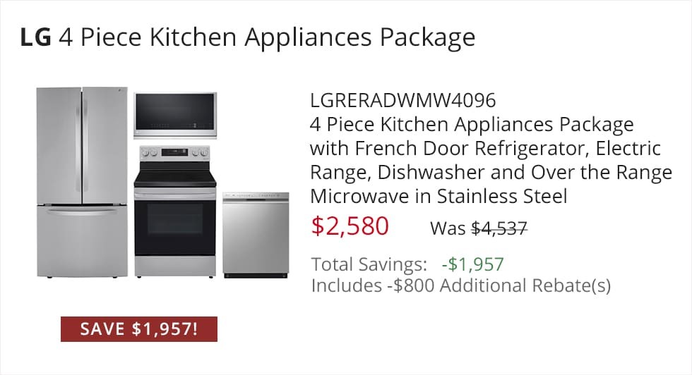 Electric Kitchen Appliance Packages