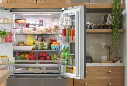 The Industry's Largest Counter-Depth Fridge Capacity 
