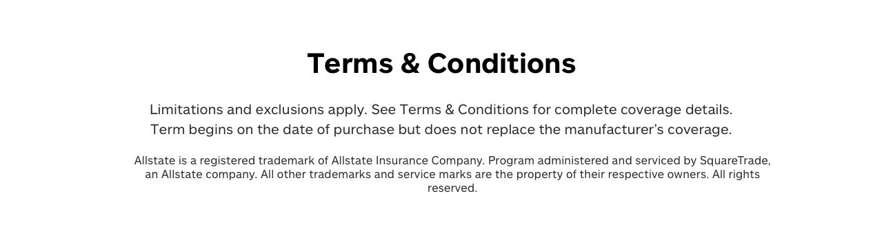 Terms & Conditions