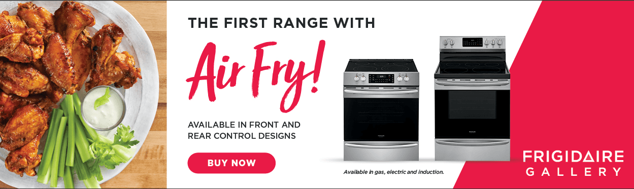 The first range with Air Fry!