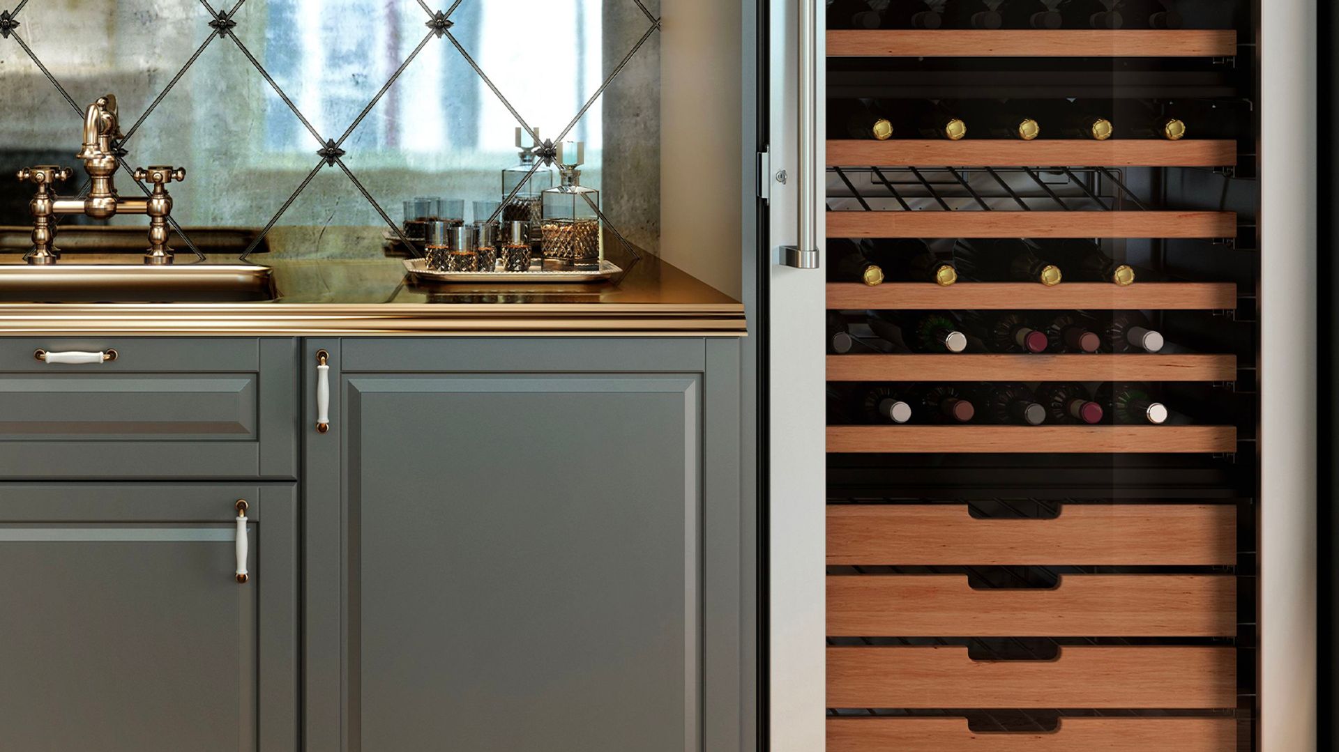 Viking Professional Series Wine Cellars AJ Madison