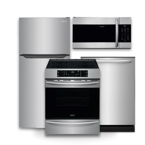 Frigidaire FEF455BB 40 Freestanding Electric Range with 4 High Watt Coil  Elements & Dual Radiant Baking System