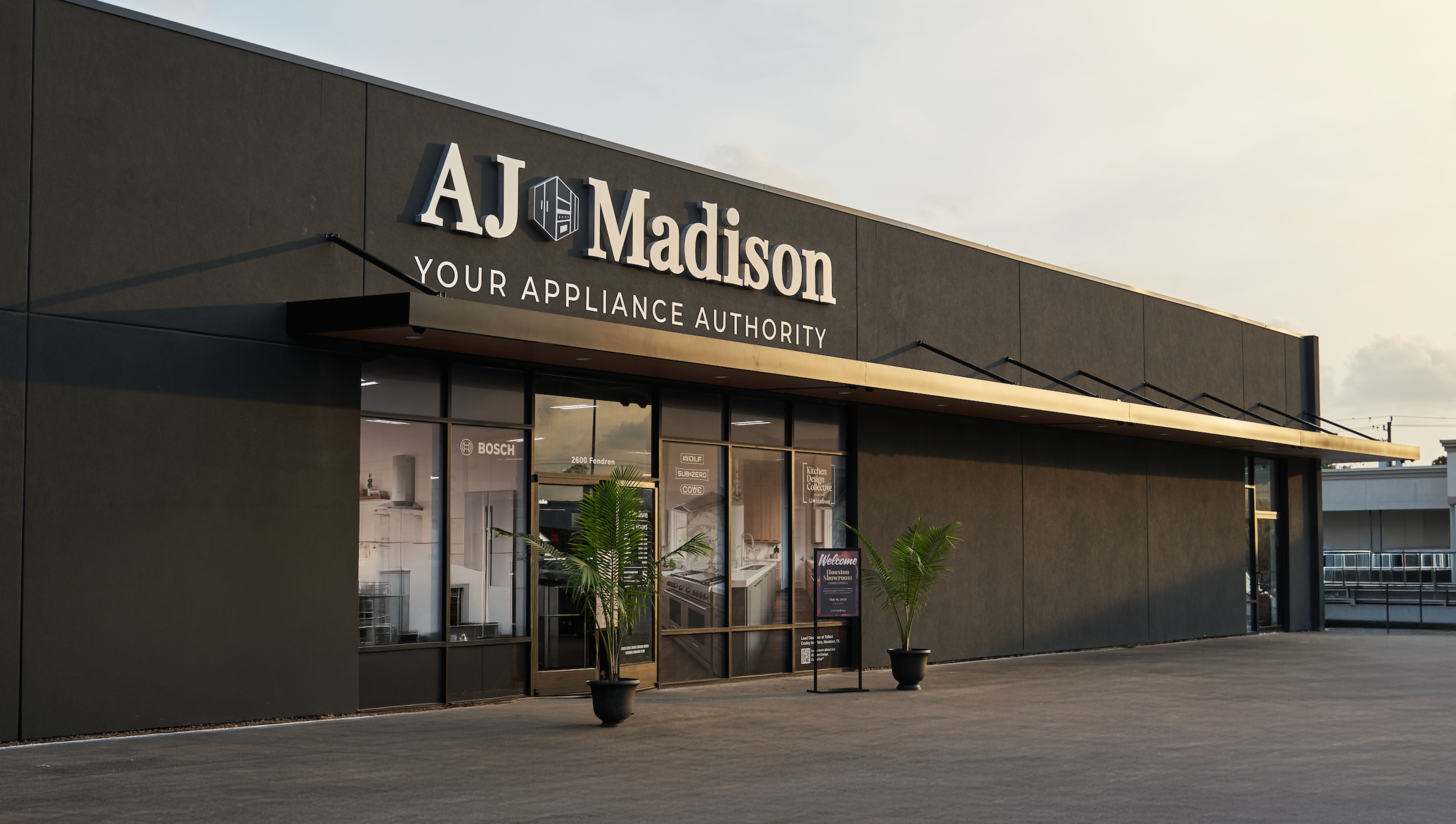 AJ Madison Houston-area showroom interior