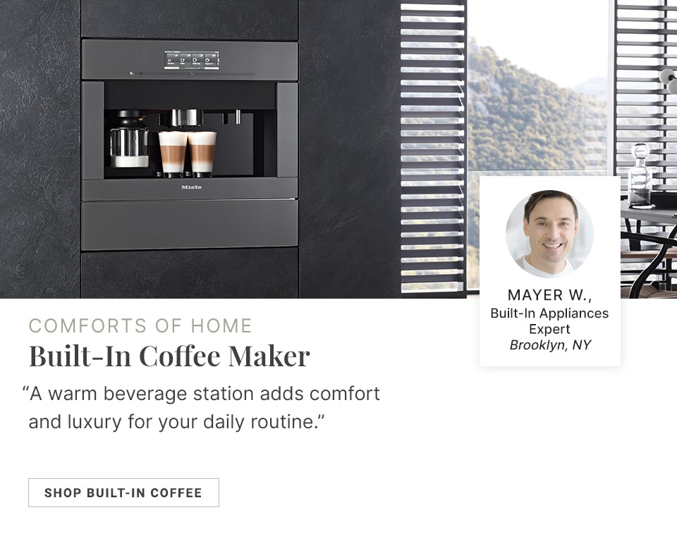 Built-In Coffee Maker