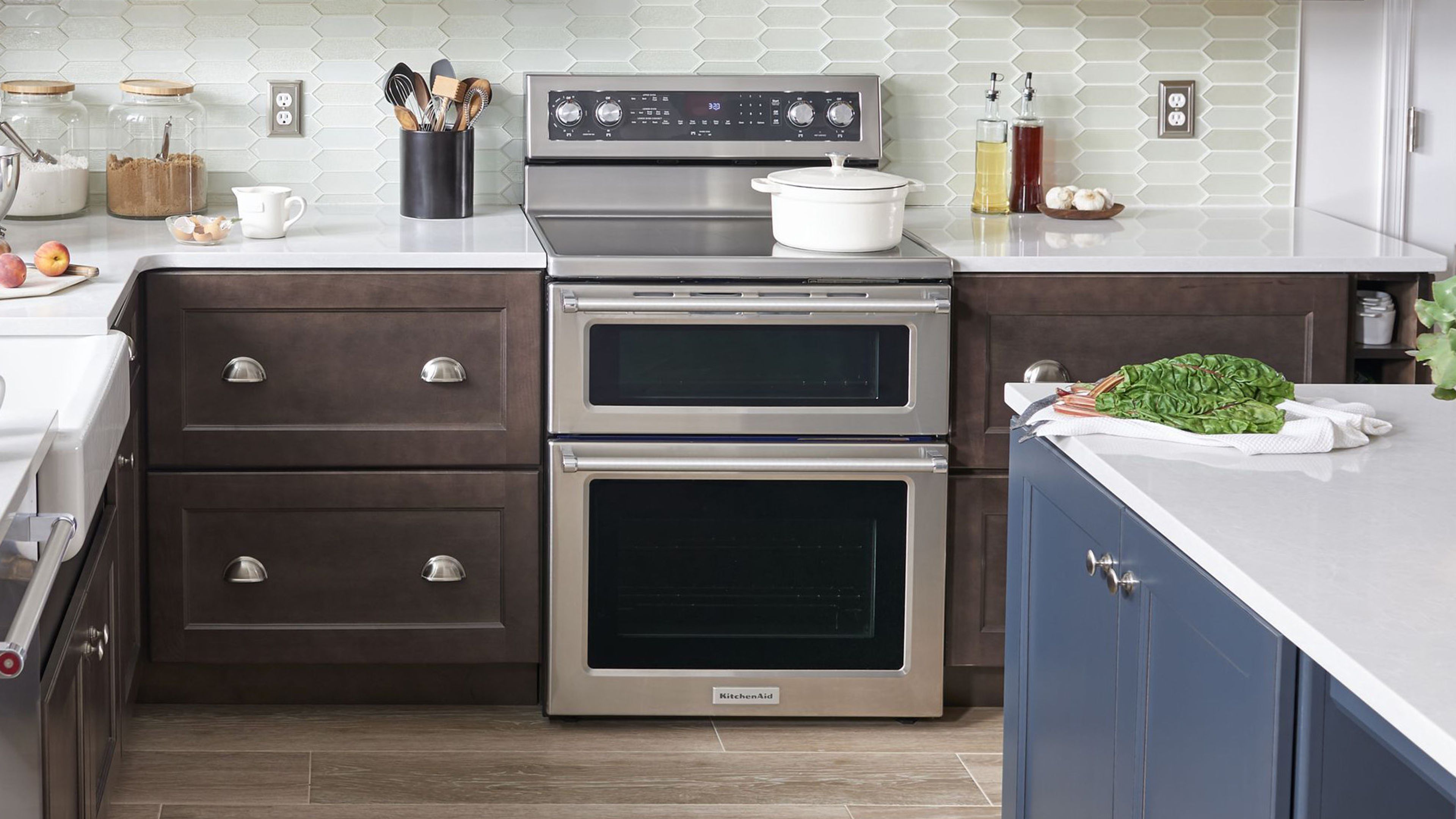 Kitchens With Double Ranges Best Double Oven Ranges of 2025 | AJ Madison