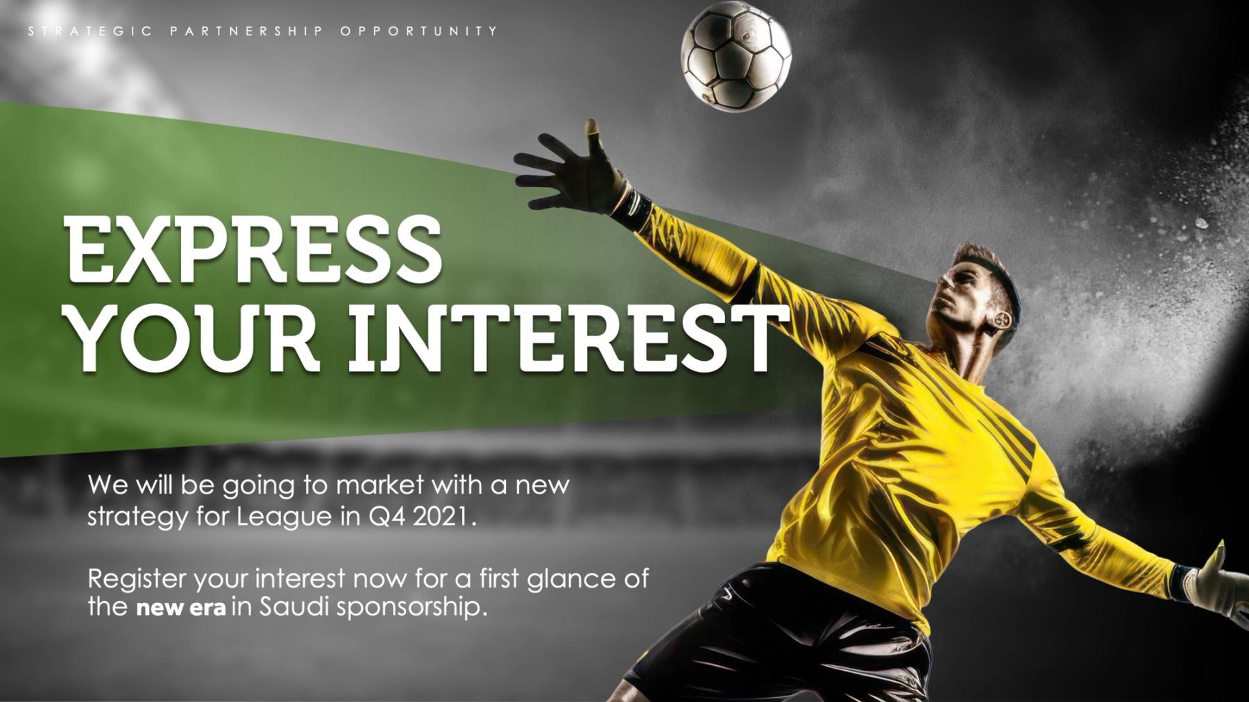 Strategic Partnership Opportunity - Football — 6